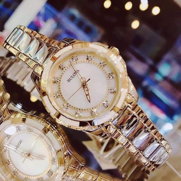 Bulova Accessories - **NEW** Bulova Diamond White Mother of Pearl Dial Watch